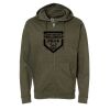 Unisex Midweight Full-Zip Hooded Sweatshirt Thumbnail