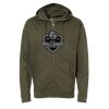 Unisex Midweight Full-Zip Hooded Sweatshirt Thumbnail