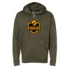 Unisex Midweight Full-Zip Hooded Sweatshirt Thumbnail