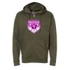 Unisex Midweight Full-Zip Hooded Sweatshirt Thumbnail