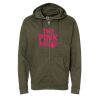 Unisex Midweight Full-Zip Hooded Sweatshirt Thumbnail