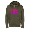 Unisex Midweight Full-Zip Hooded Sweatshirt Thumbnail