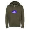 Unisex Midweight Full-Zip Hooded Sweatshirt Thumbnail