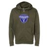 Unisex Midweight Full-Zip Hooded Sweatshirt Thumbnail