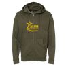 Unisex Midweight Full-Zip Hooded Sweatshirt Thumbnail