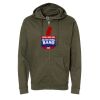 Unisex Midweight Full-Zip Hooded Sweatshirt Thumbnail