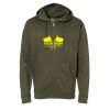 Unisex Midweight Full-Zip Hooded Sweatshirt Thumbnail