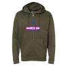 Unisex Midweight Full-Zip Hooded Sweatshirt Thumbnail
