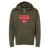 Unisex Midweight Full-Zip Hooded Sweatshirt Thumbnail