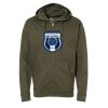 Unisex Midweight Full-Zip Hooded Sweatshirt Thumbnail