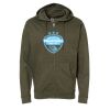 Unisex Midweight Full-Zip Hooded Sweatshirt Thumbnail