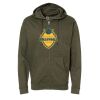 Unisex Midweight Full-Zip Hooded Sweatshirt Thumbnail