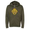Unisex Midweight Full-Zip Hooded Sweatshirt Thumbnail