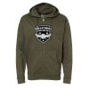 Unisex Midweight Full-Zip Hooded Sweatshirt Thumbnail