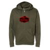 Unisex Midweight Full-Zip Hooded Sweatshirt Thumbnail