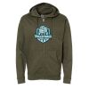 Unisex Midweight Full-Zip Hooded Sweatshirt Thumbnail