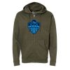 Unisex Midweight Full-Zip Hooded Sweatshirt Thumbnail