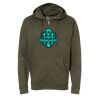 Unisex Midweight Full-Zip Hooded Sweatshirt Thumbnail