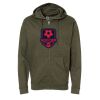 Unisex Midweight Full-Zip Hooded Sweatshirt Thumbnail