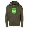 Unisex Midweight Full-Zip Hooded Sweatshirt Thumbnail