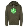 Unisex Midweight Full-Zip Hooded Sweatshirt Thumbnail
