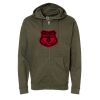 Unisex Midweight Full-Zip Hooded Sweatshirt Thumbnail