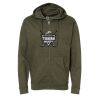 Unisex Midweight Full-Zip Hooded Sweatshirt Thumbnail