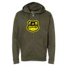 Unisex Midweight Full-Zip Hooded Sweatshirt Thumbnail