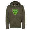 Unisex Midweight Full-Zip Hooded Sweatshirt Thumbnail
