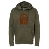 Unisex Midweight Full-Zip Hooded Sweatshirt Thumbnail