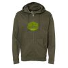 Unisex Midweight Full-Zip Hooded Sweatshirt Thumbnail