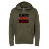 Unisex Midweight Full-Zip Hooded Sweatshirt Thumbnail