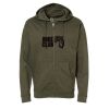 Unisex Midweight Full-Zip Hooded Sweatshirt Thumbnail