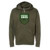 Unisex Midweight Full-Zip Hooded Sweatshirt Thumbnail