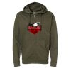 Unisex Midweight Full-Zip Hooded Sweatshirt Thumbnail