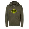 Unisex Midweight Full-Zip Hooded Sweatshirt Thumbnail