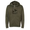 Unisex Midweight Full-Zip Hooded Sweatshirt Thumbnail