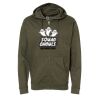 Unisex Midweight Full-Zip Hooded Sweatshirt Thumbnail