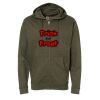 Unisex Midweight Full-Zip Hooded Sweatshirt Thumbnail
