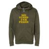 Unisex Midweight Full-Zip Hooded Sweatshirt Thumbnail