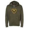 Unisex Midweight Full-Zip Hooded Sweatshirt Thumbnail