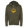 Unisex Midweight Full-Zip Hooded Sweatshirt Thumbnail
