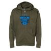 Unisex Midweight Full-Zip Hooded Sweatshirt Thumbnail