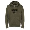 Unisex Midweight Full-Zip Hooded Sweatshirt Thumbnail