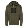 Unisex Midweight Full-Zip Hooded Sweatshirt Thumbnail