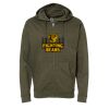 Unisex Midweight Full-Zip Hooded Sweatshirt Thumbnail