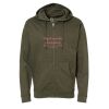 Unisex Midweight Full-Zip Hooded Sweatshirt Thumbnail