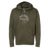 Unisex Midweight Full-Zip Hooded Sweatshirt Thumbnail