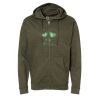 Unisex Midweight Full-Zip Hooded Sweatshirt Thumbnail