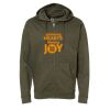 Unisex Midweight Full-Zip Hooded Sweatshirt Thumbnail